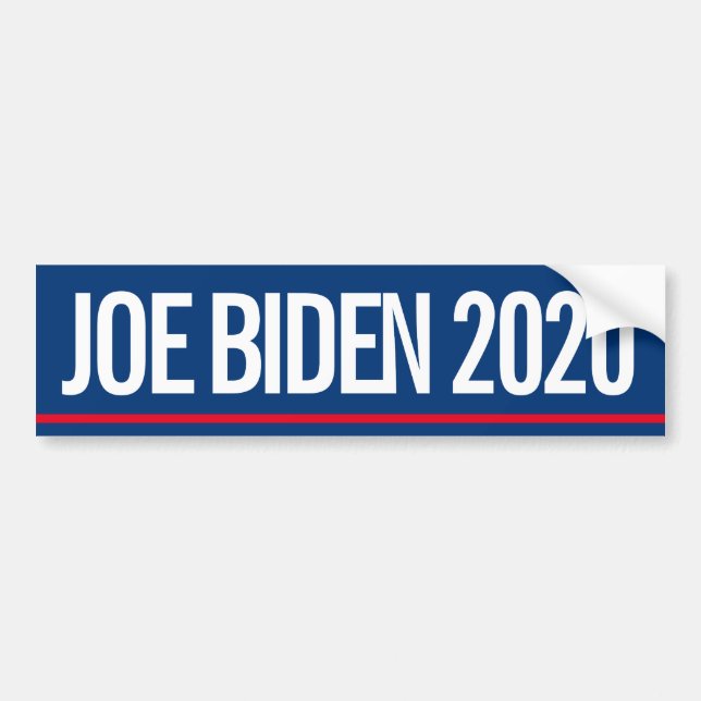Joe Biden für den Präsidentschaftsdemokraten 2024 Autoaufkleber (Vorne)
