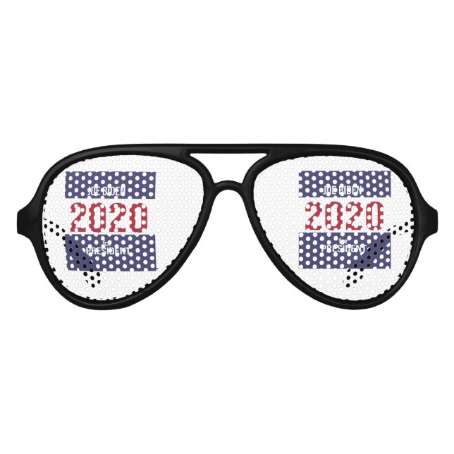 Joe Biden für die Präsidentschaftswahl 2020 Partybrille (Vorderseite)