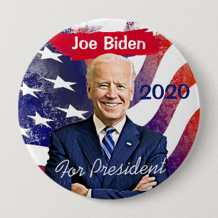 Joe Biden für die US-Präsidentschaftswahl 2020 Button