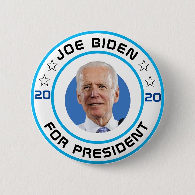 Joe Biden für Präsident 2020 Button (Vorderseite)