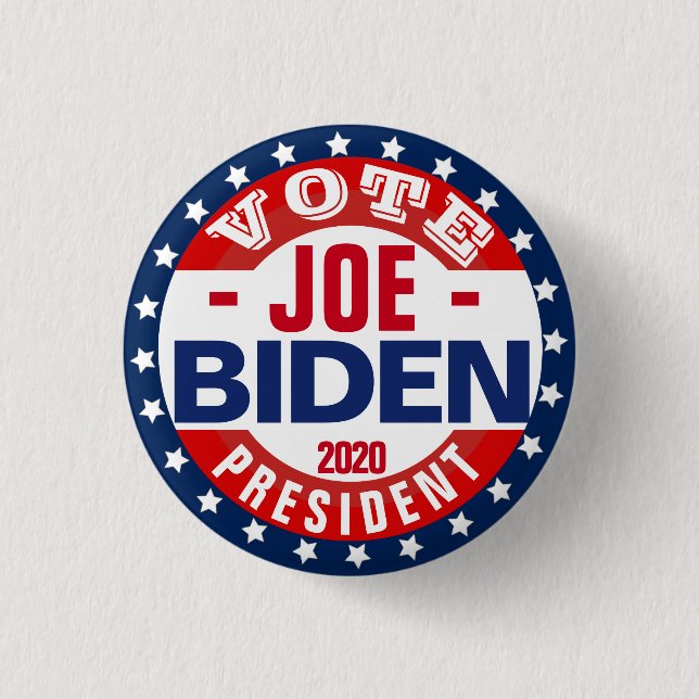 Joe Biden für Präsident Button (Vorderseite)