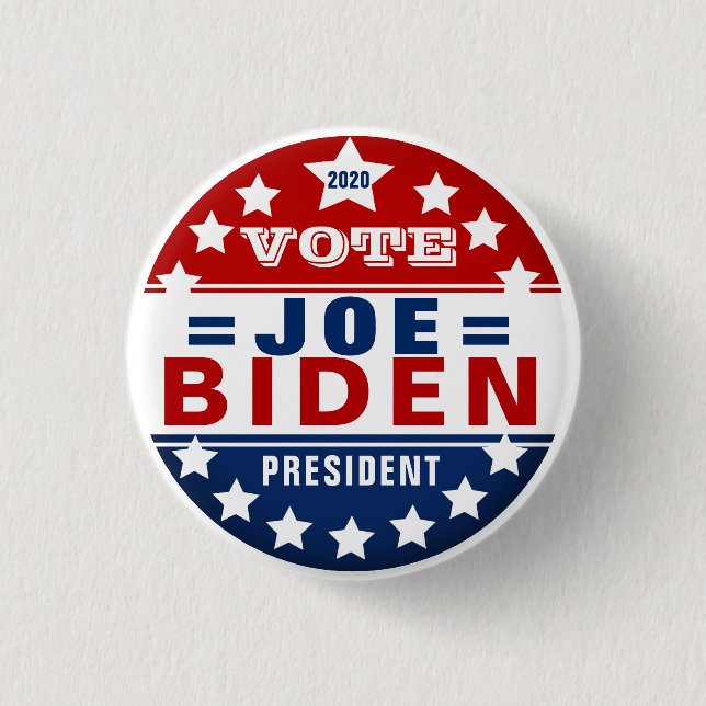 Joe Biden für Präsidenten Button (Vorderseite)
