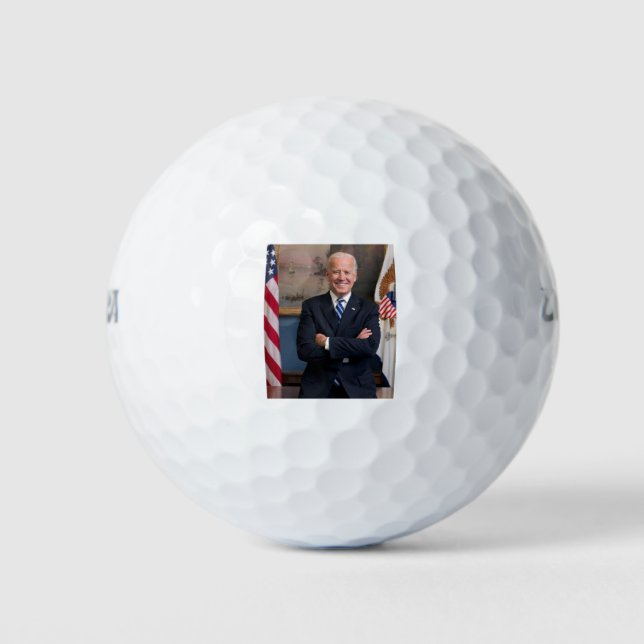 Joe Biden Golfball (Vorderseite)