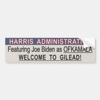 Joe Biden Handmaid Autoaufkleber - OFKAMALA