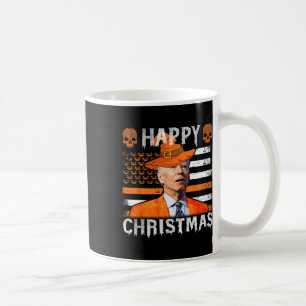 Joe Biden Happy Halloween Flag Kaffeetasse