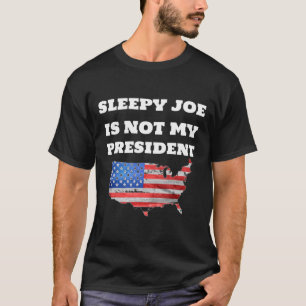 Joe Biden ist nicht mein Präsident Harris Usa Wahl T-Shirt
