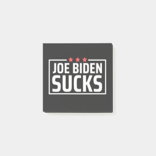 joe Biden Ist zum Kotzen Post-it Klebezettel