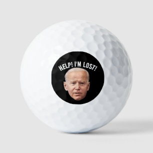 JOE BIDEN JE SUIS PERDU ! BALLES DE GOLF AMUSANTES