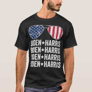 Joe Biden Kamala Harris 2020 Election Aviator Sung T-Shirt