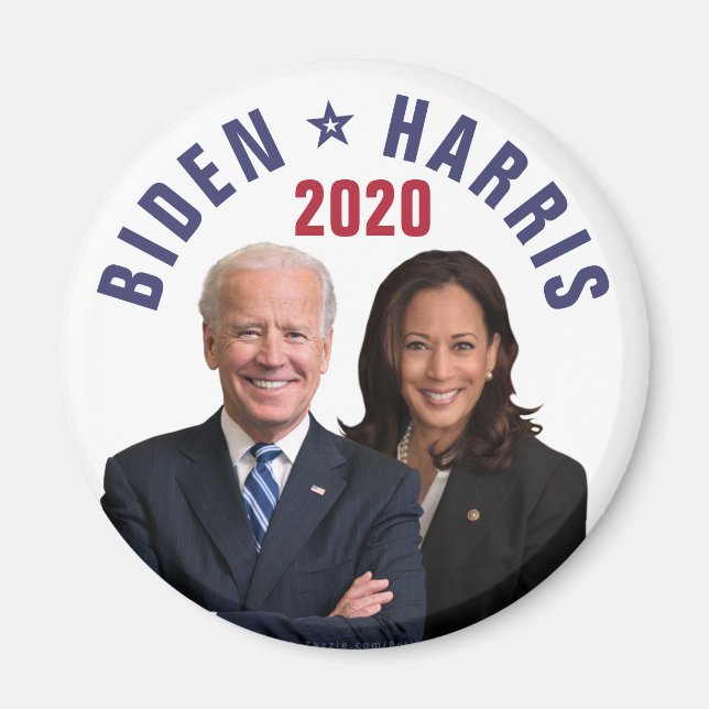 Joe Biden Kamala Harris 2020 Vizepräsident der Fot Magnet (Vorne)