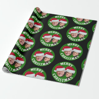 Joe Biden Kamala Harris 2020 w/Weihnachtsmannmütze Geschenkpapier
