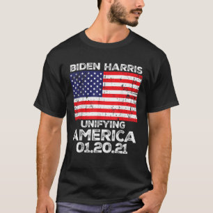 Joe Biden Kamala Harris Einweihung 2021 Vereinigun T-Shirt