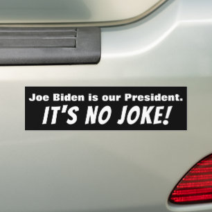 Joe Biden - Kein Witz! Autoaufkleber