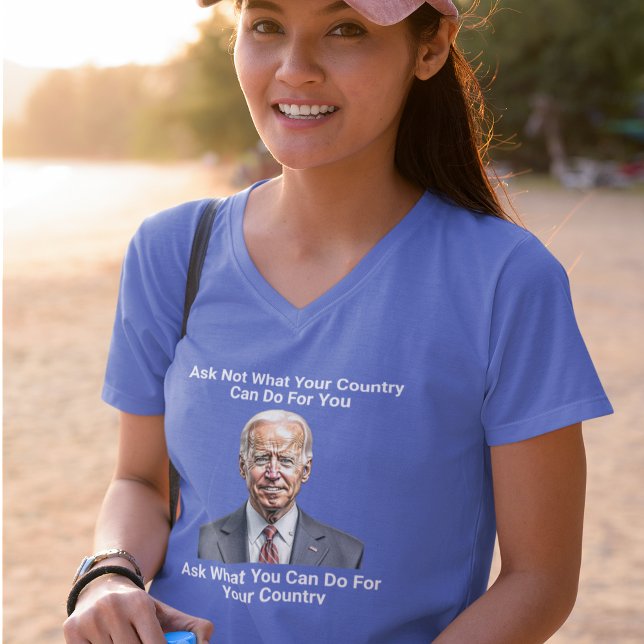 Joe Biden Kennedy Zitat 2024 Wahl T-Shirt (Von Creator hochgeladen)
