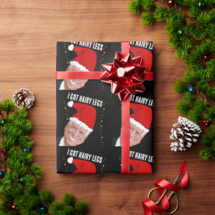 JOE BIDEN LUSTIGES WEIHNACHTEN  GESCHENKPAPIER