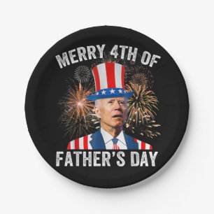Joe Biden Merry 4. Vatertag Funny 4. J Pappteller