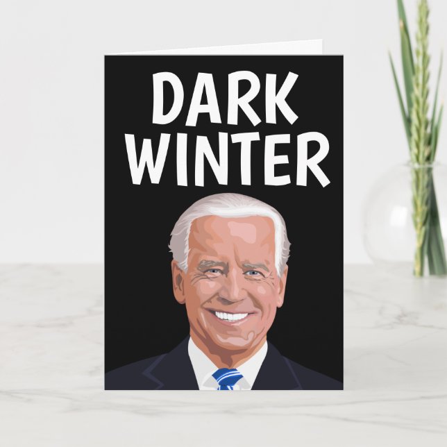 JOE BIDEN NOUVEL AN CARTES DE RECONNAISSANCE (Devant)