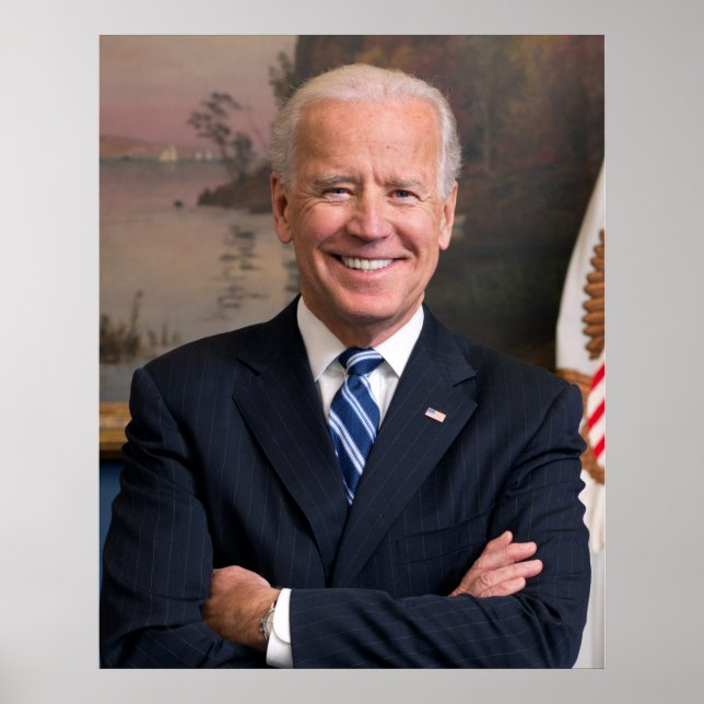 Joe Biden Offial Portrait, ZSSG Poster (Vorne)