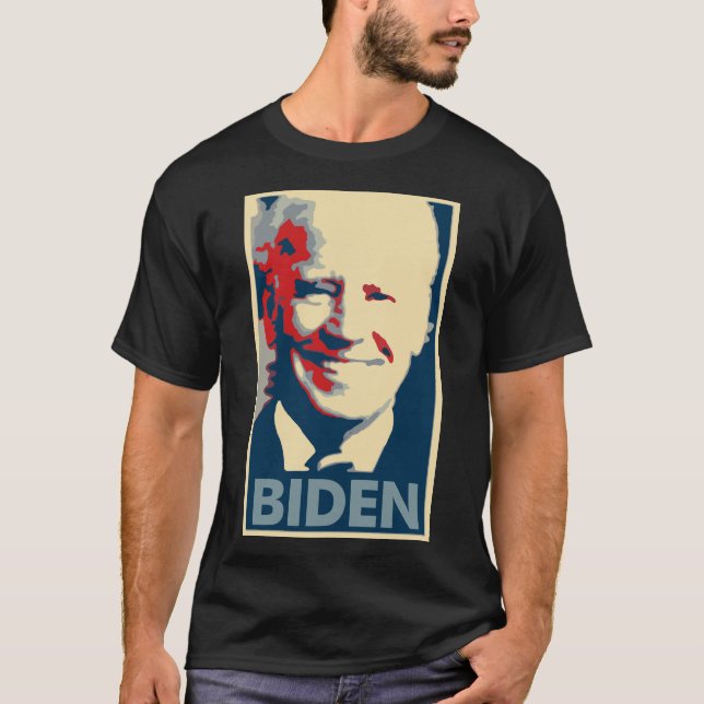 Joe Biden-Plakat-politische Parodie T-Shirt (Vorderseite)