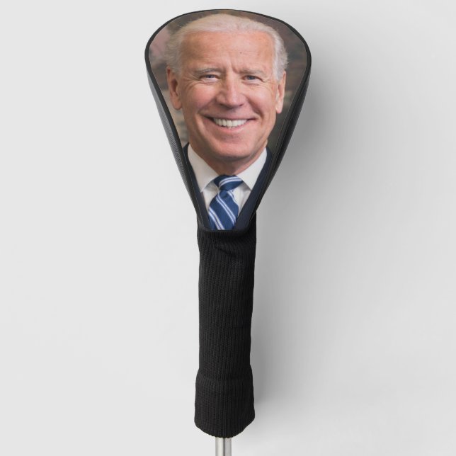 Joe Biden Portrait Foto Golf Headcover (Vorderseite)