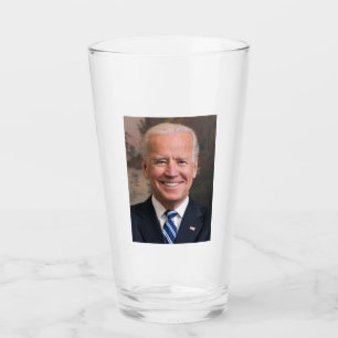 Joe Biden Porträt Foto Glas
