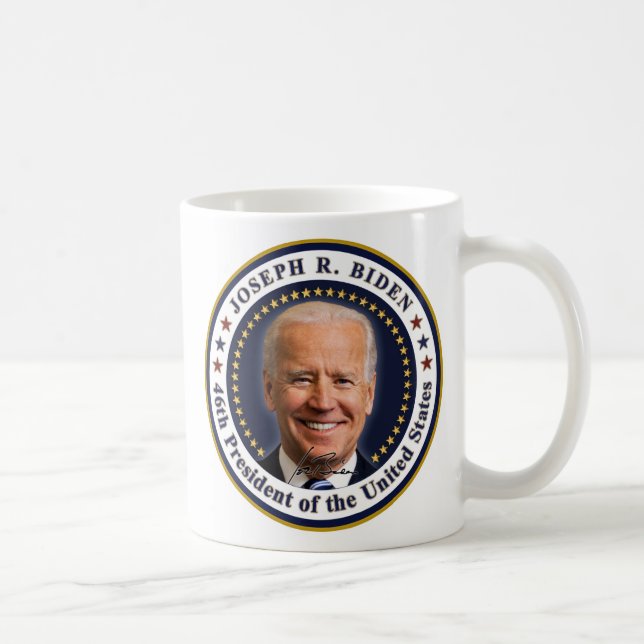 Joe Biden Präsident Einweihung Tag Souvenir Kaffeetasse (Rechts)