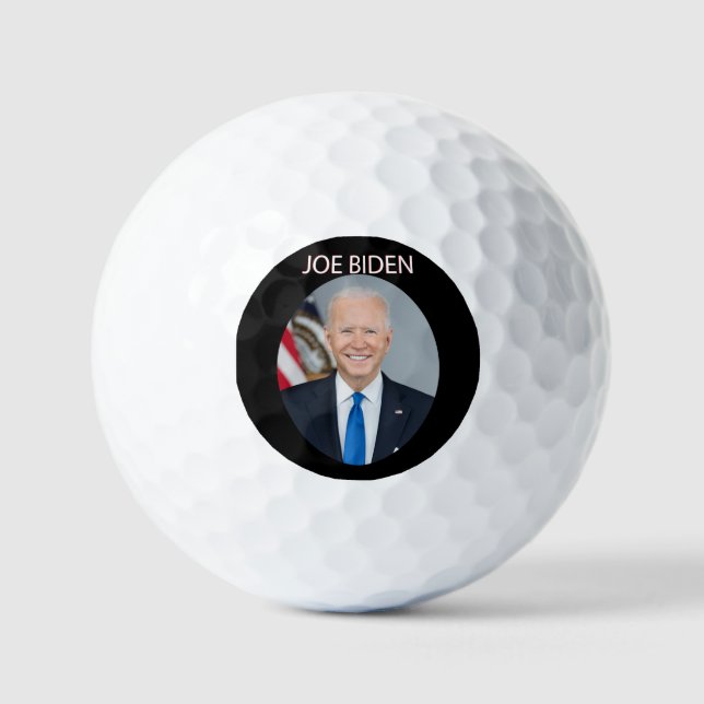 JOE BIDEN Präsident Golfball (Vorderseite)