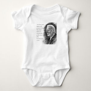 Joe Biden & Quote Baby Bodysuit Strampler