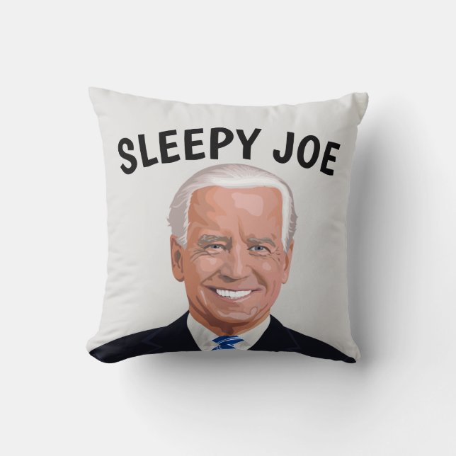 JOE BIDEN SLEEPY JOE REVERSIBLE PILLOWS KISSEN (Vorderseite)