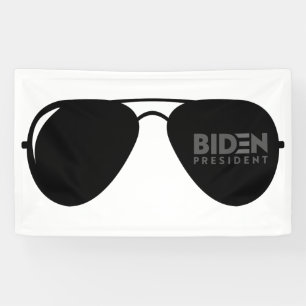 Joe Biden Sonnenbrille Präsident Banner