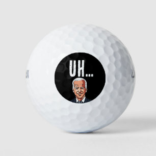 JOE BIDEN UH? VERBUNDENE FUNNY GOLF BALLS GOLFBALL