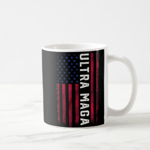 Joe Biden Ultra Maga Ultra Maga America Flag Kaffeetasse