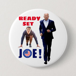 Joe Biden und Joe Kennedy Button