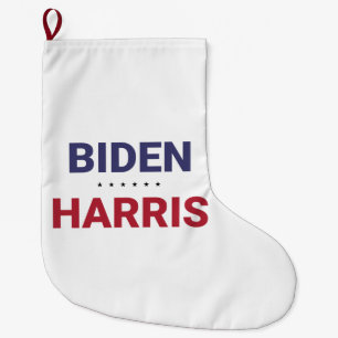 Joe Biden und Kamala Harris (Wahl 2020 in den USA) Großer Weihnachtsstrumpf