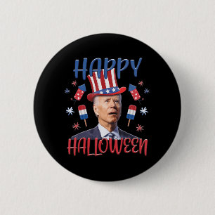 Joe Biden verwirrte den fröhlichen 4. Halloween 4. Button