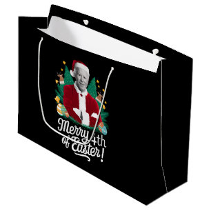 Joe Biden Weihnachten Santa Frohe 4. Ostern Xmas Große Geschenktüte