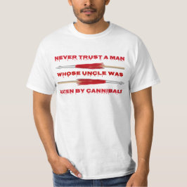 Joe Bidens T - Shirt zur Kannibal-Fabel