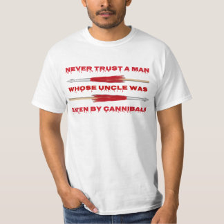 Joe Bidens T - Shirt zur Kannibal-Fabel