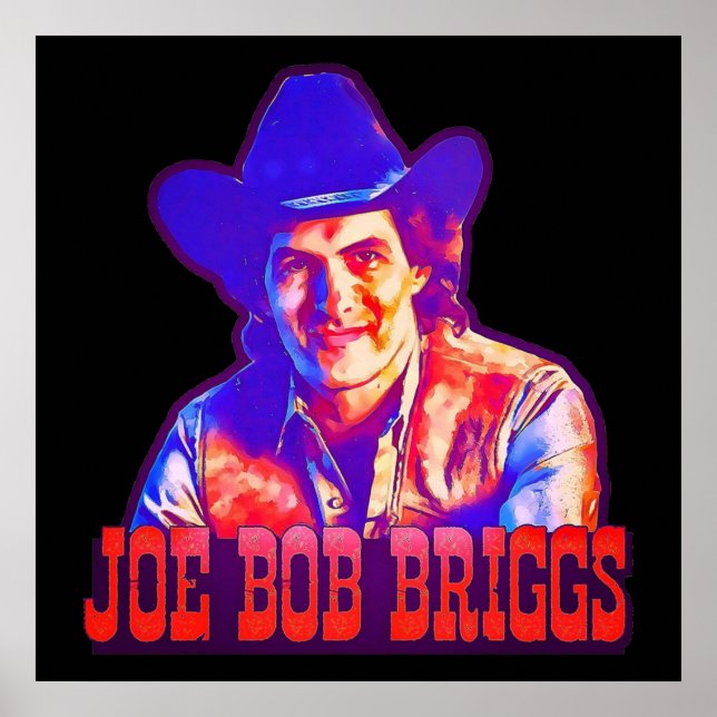 Joe Bob Briggs Horror Poster (Vorne)