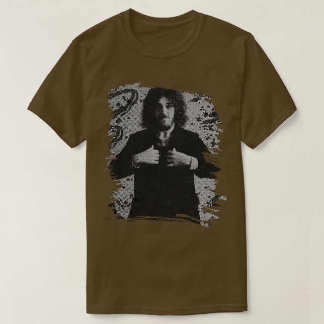 Joe Cocker-Illustrationen T-Shirt (Design vorne)