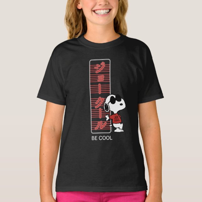 Joe Cool Japanese Neon Lights T-Shirt (Vorderseite)