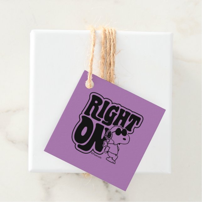 Joe Cool - Richtig Geschenkanhänger (Beispiel)