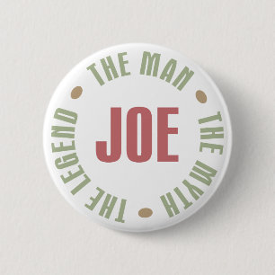 Joe der Mann der Mythos die Button