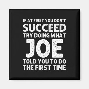 Joe Gift Name Personalisiert Birthday Funny Christ Magnet