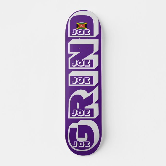 JOE GRIND OFFIZIELL 7 3/4" Skateboard Deck (Vorne)