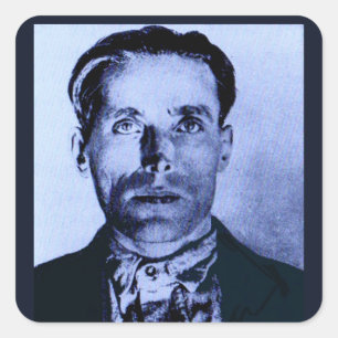 Joe Hill Quadratischer Aufkleber