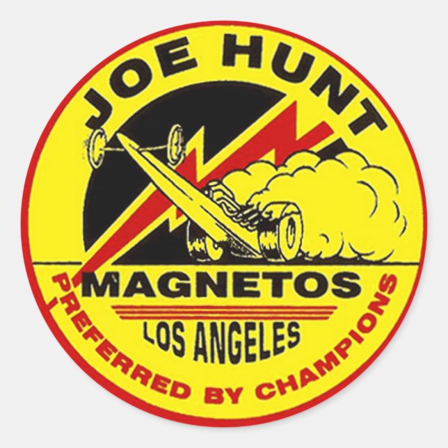 Joe Hunt Sticker (Vorderseite)