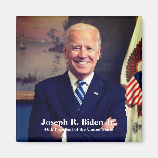 Joe Joseph R. Biden, 46. Präsident der USA Magnet (Vorne)