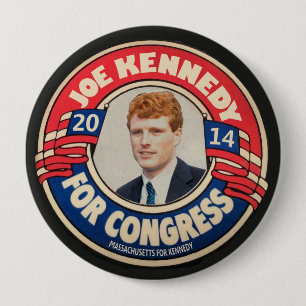 Joe Kennedy für den Kongress 2014 Button