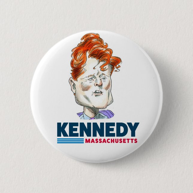 Joe Kennedy für US-Senat 2020 Button (Vorderseite)